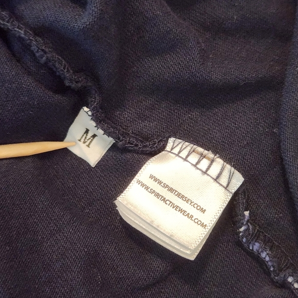 Disney Cruise Line DCL Spirit Jersey Navy Blue White Shirt Top Sz M - Picture 10 of 10